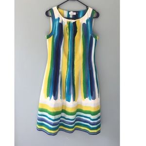 Bright & Happy Calvin Klein Sleeveless Dress